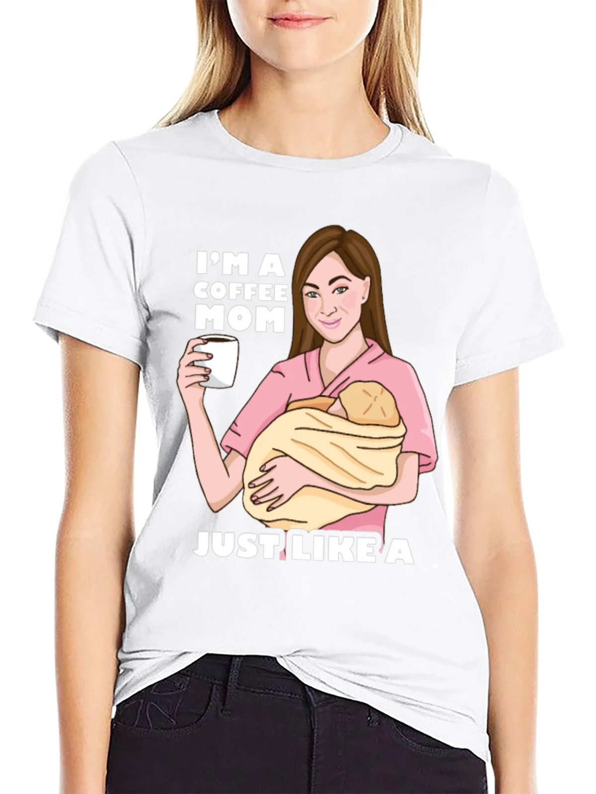 Im a Coffee Mom T-Shirt product image 5