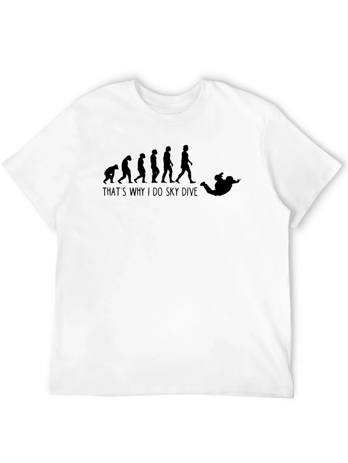 Evolution Skydiving T-Shirt - Funny Skydive Tee product image 11