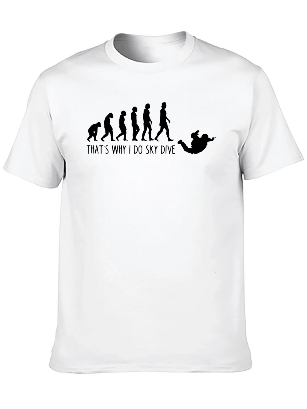Evolution Skydiving T-Shirt - Funny Skydive Tee product image 9