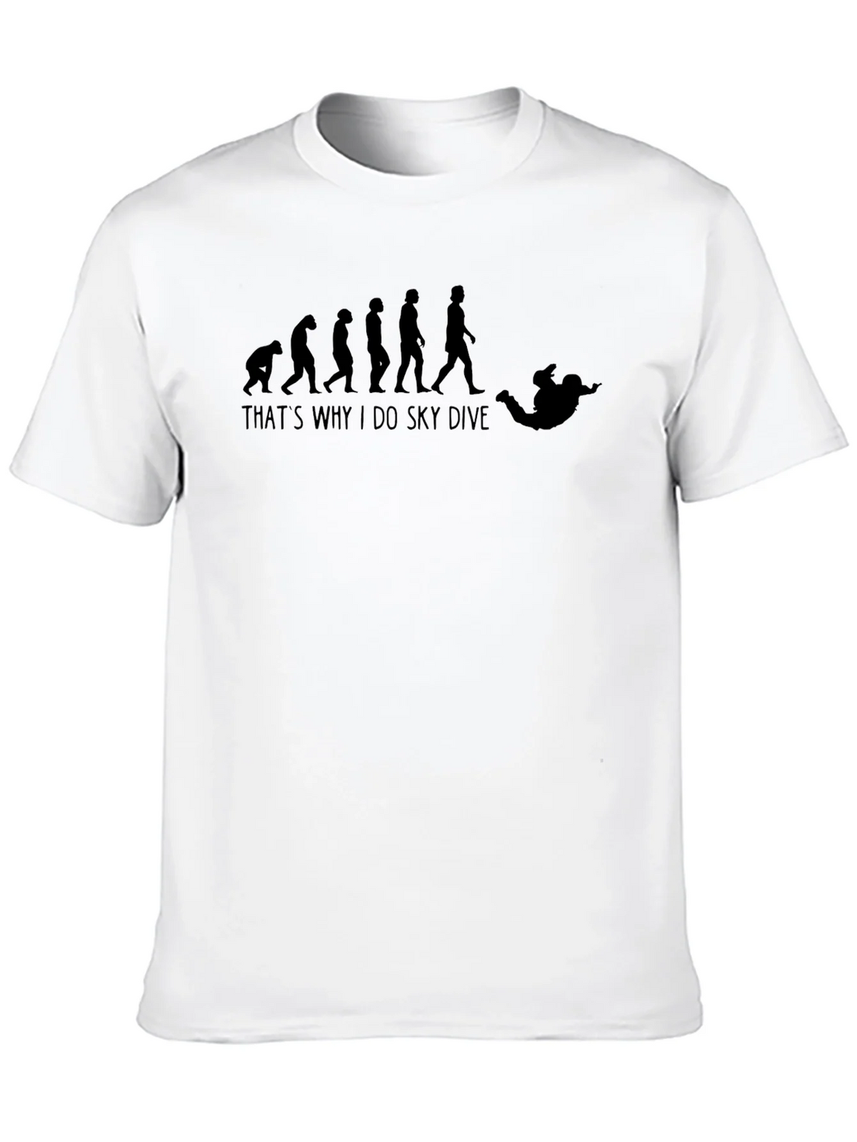 Evolution Skydiving T-Shirt - Funny Skydive Tee product image 9