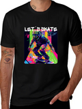 Lets Skate Graphic Tee - Cool Skater Design product image 1