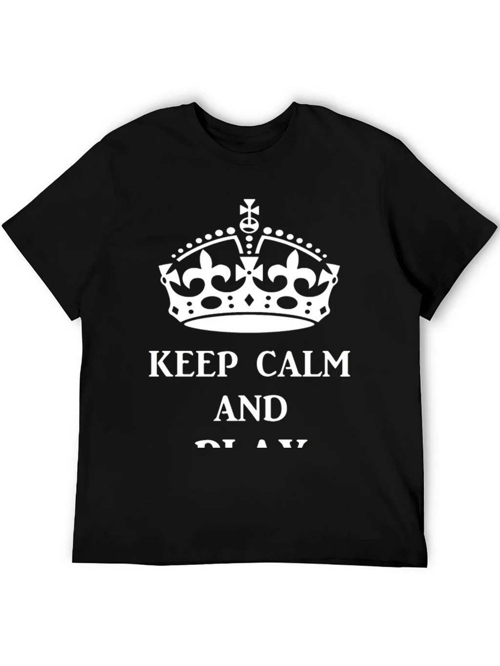 Keep Calm Graphic Tee - Mens Black T-Shirt product image 5