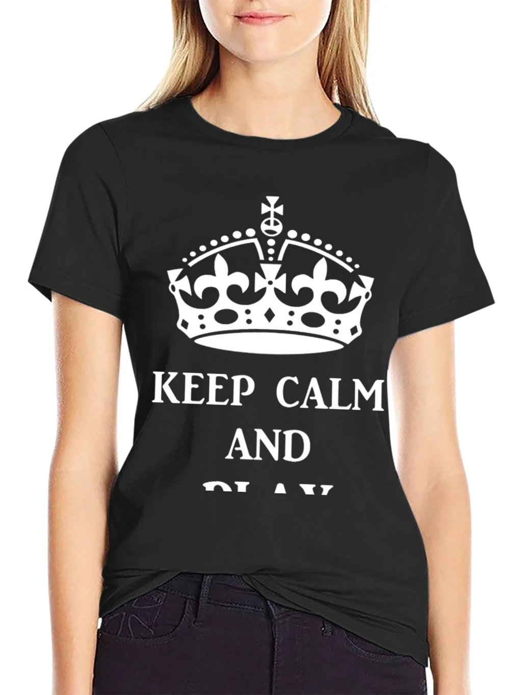 Keep Calm Graphic Tee - Mens Black T-Shirt product image 2