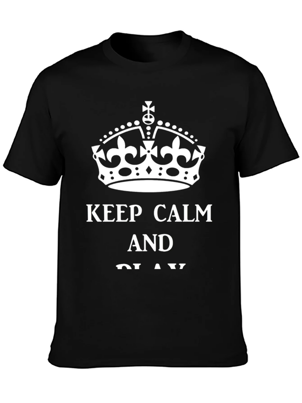 Keep Calm Graphic Tee - Mens Black T-Shirt product image 3