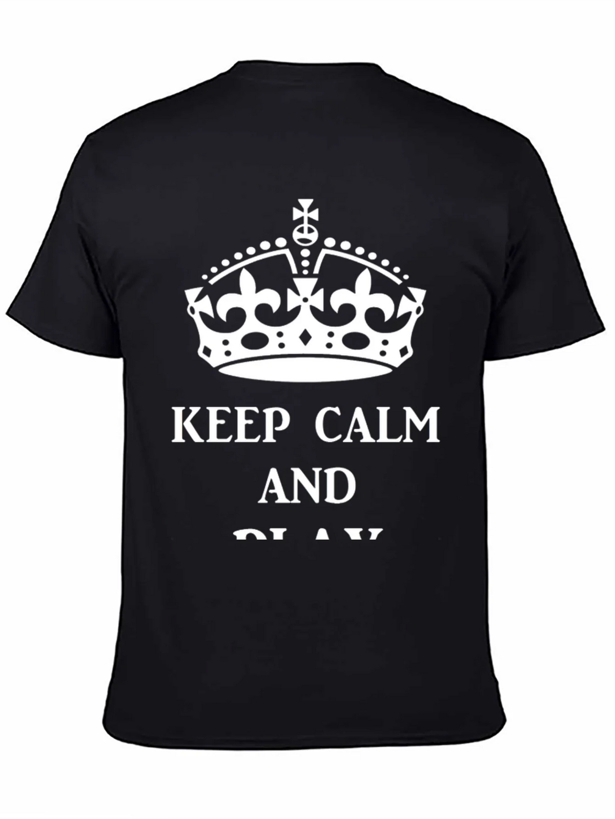 Keep Calm Graphic Tee - Mens Black T-Shirt product image 4