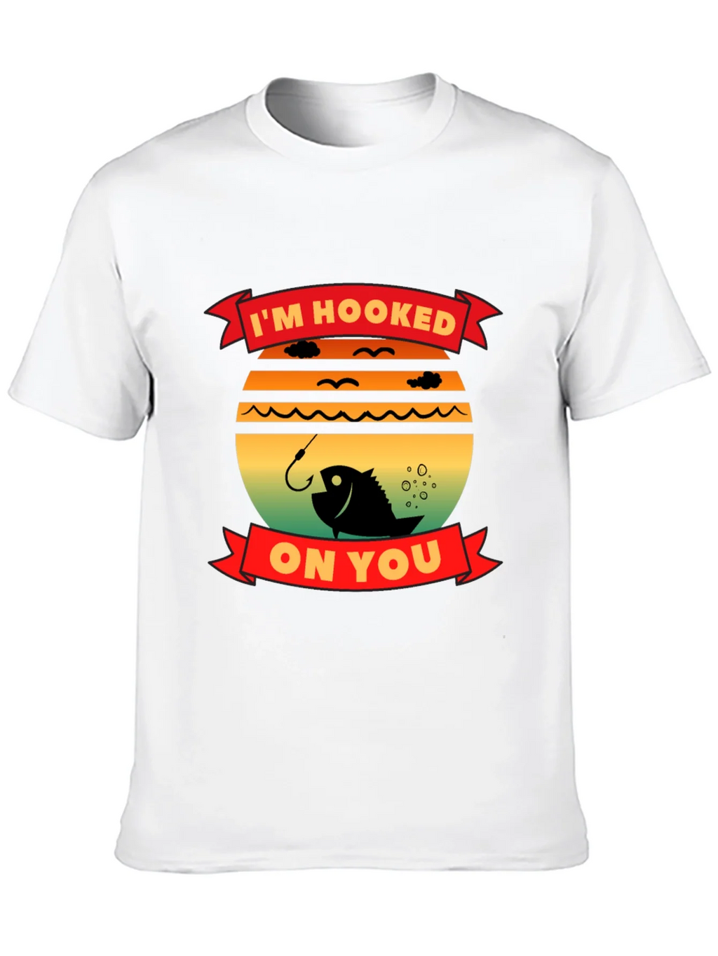 Im Hooked On You Fishing T-Shirt product image 9