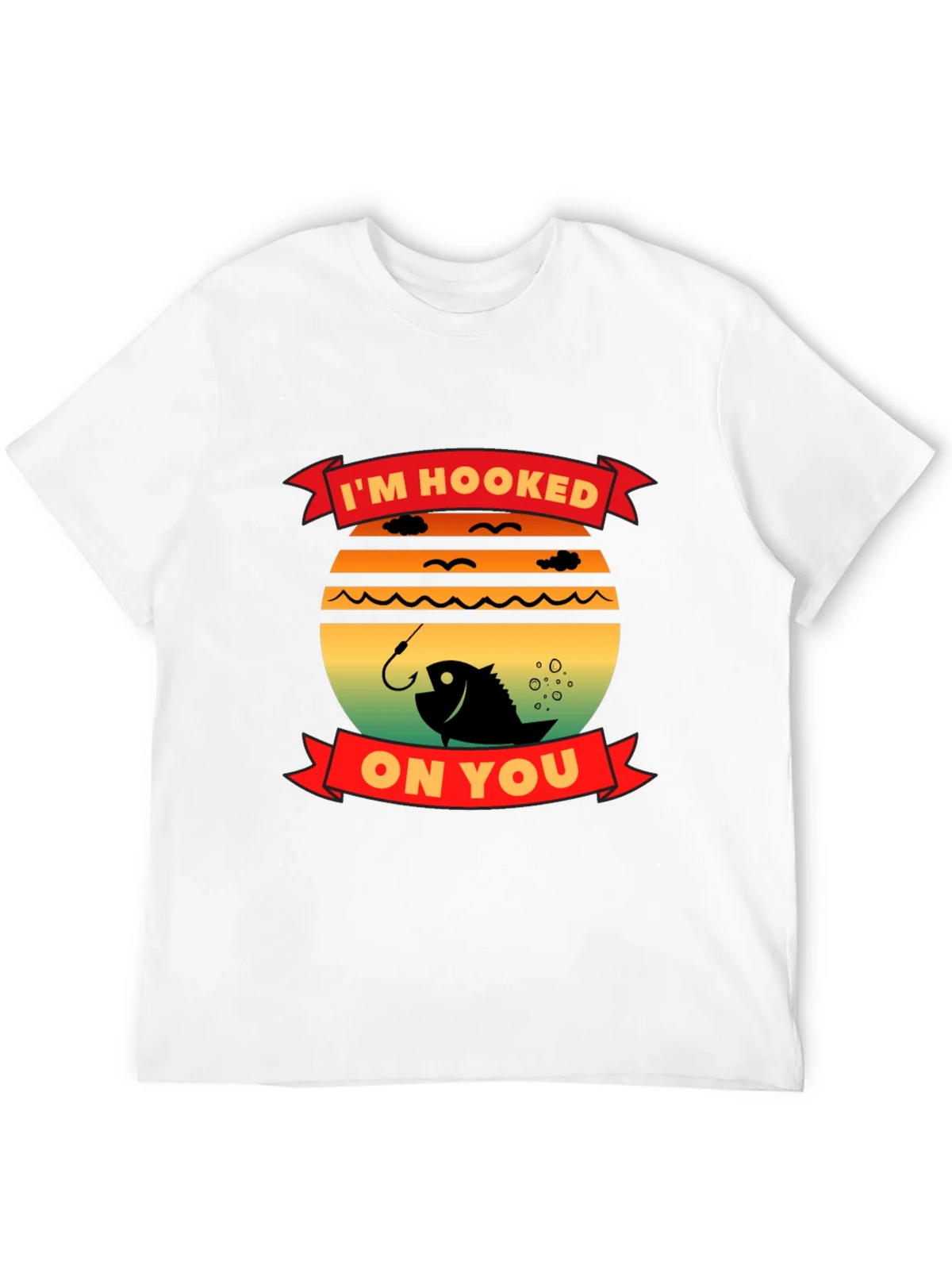 Im Hooked On You Fishing T-Shirt product image 11