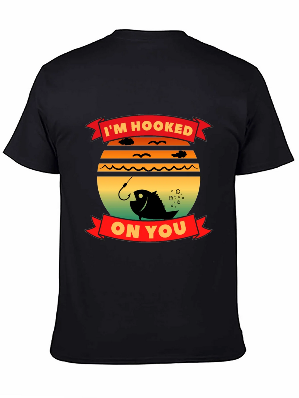 Im Hooked On You Fishing T-Shirt product image 4