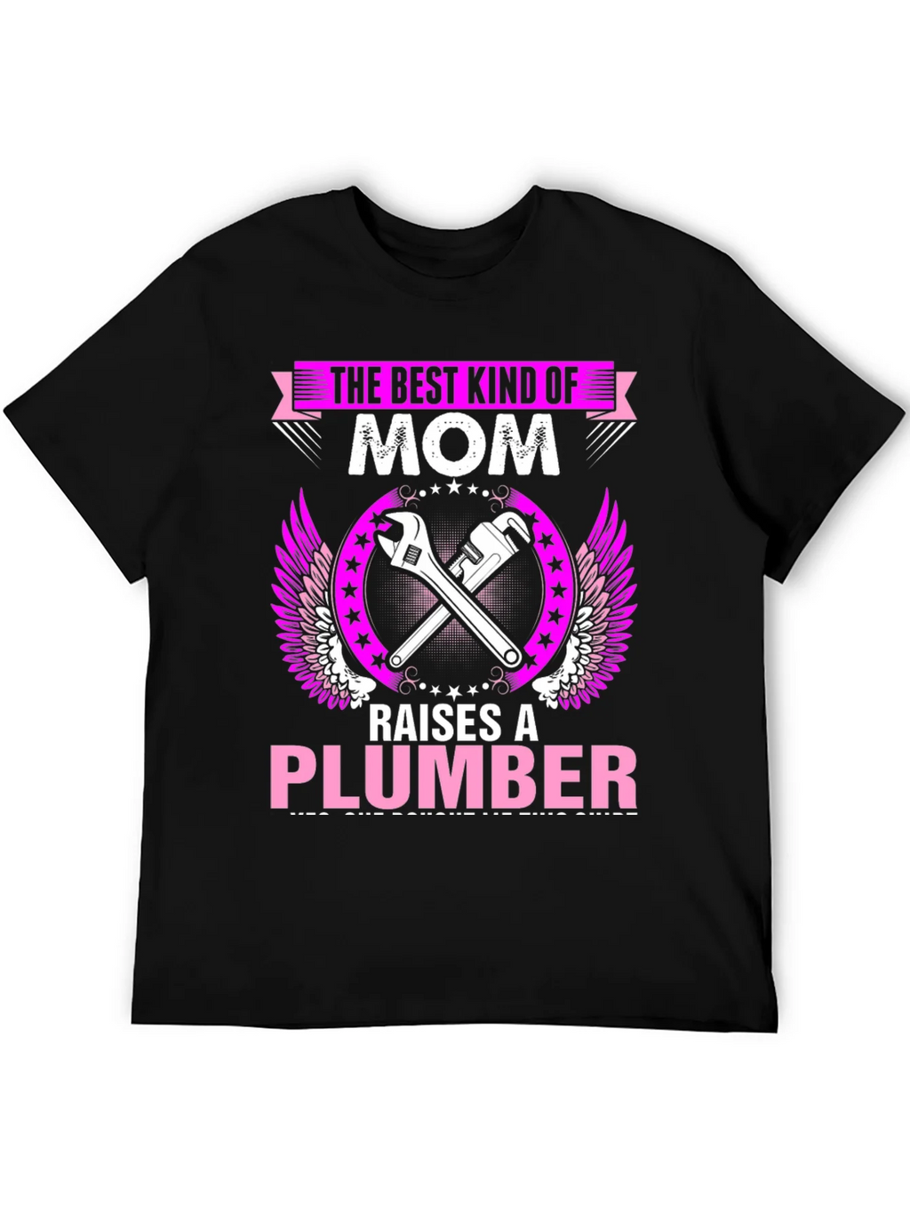 Best Mom Plumber Graphic T-Shirt product image 5