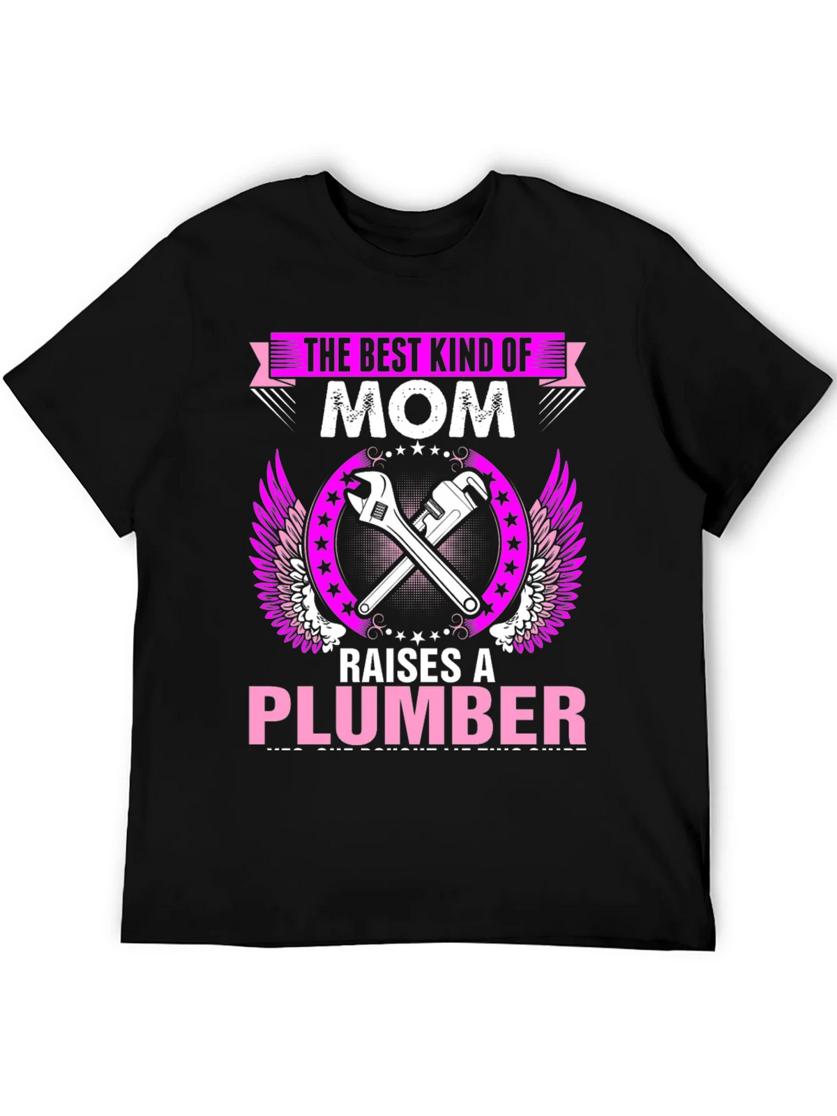 Best Mom Plumber Graphic T-Shirt product image 5