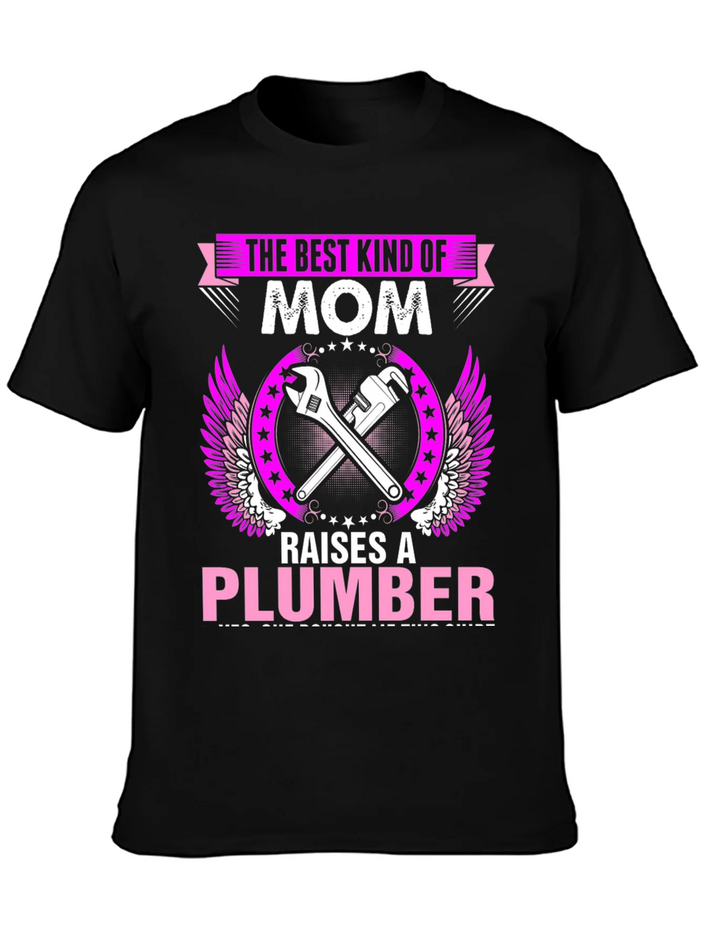 Best Mom Plumber Graphic T-Shirt product image 3