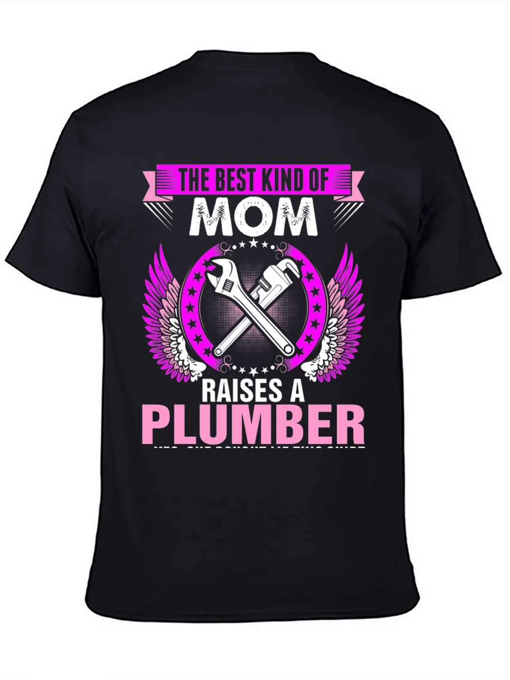 Best Mom Plumber Graphic T-Shirt product image 4