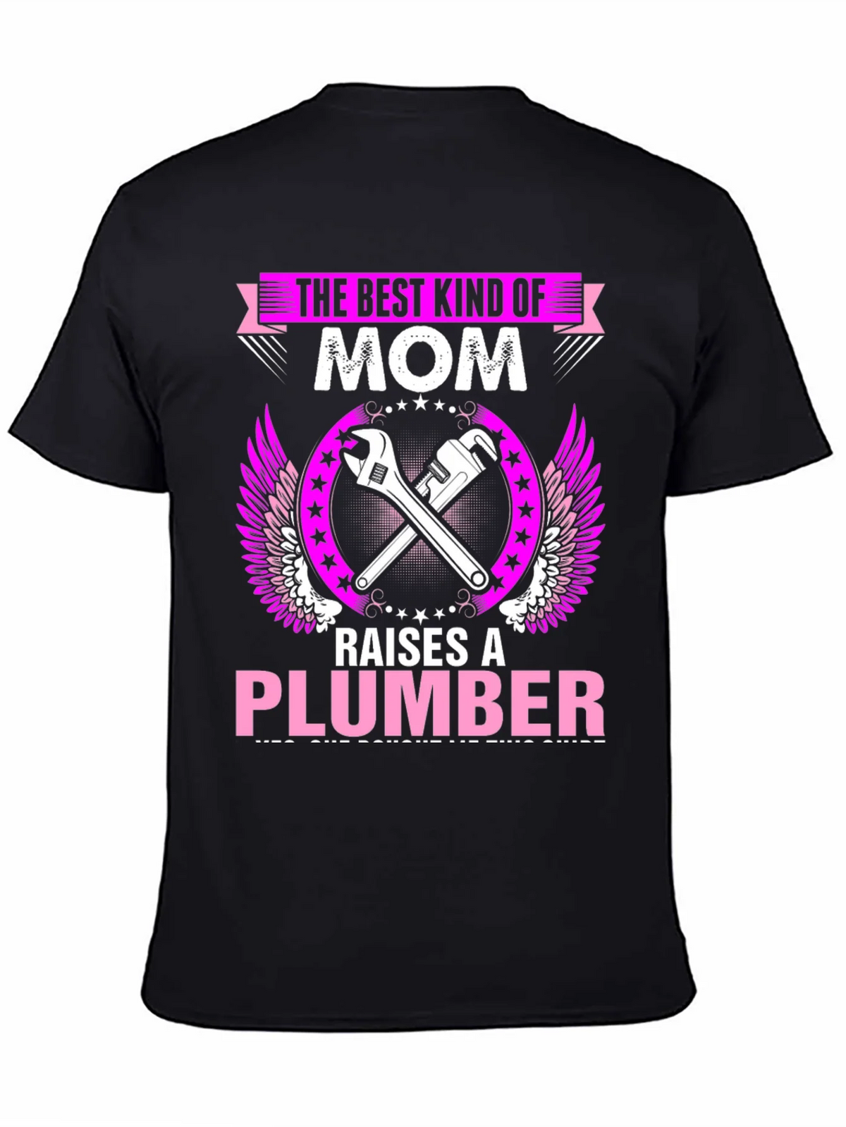 Best Mom Plumber Graphic T-Shirt product image 4