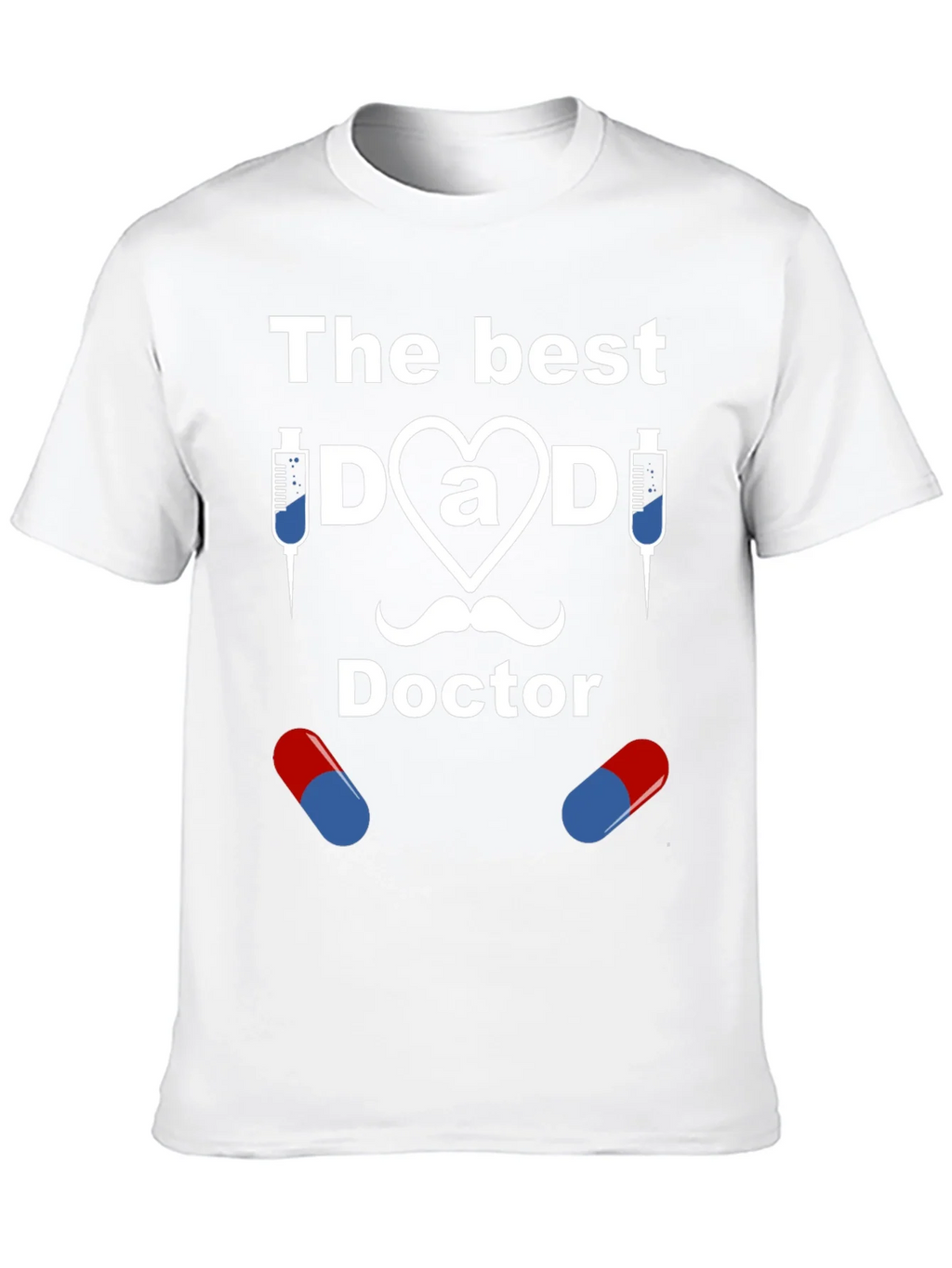 The Best Dad Doctor Graphic T-Shirt product image 9