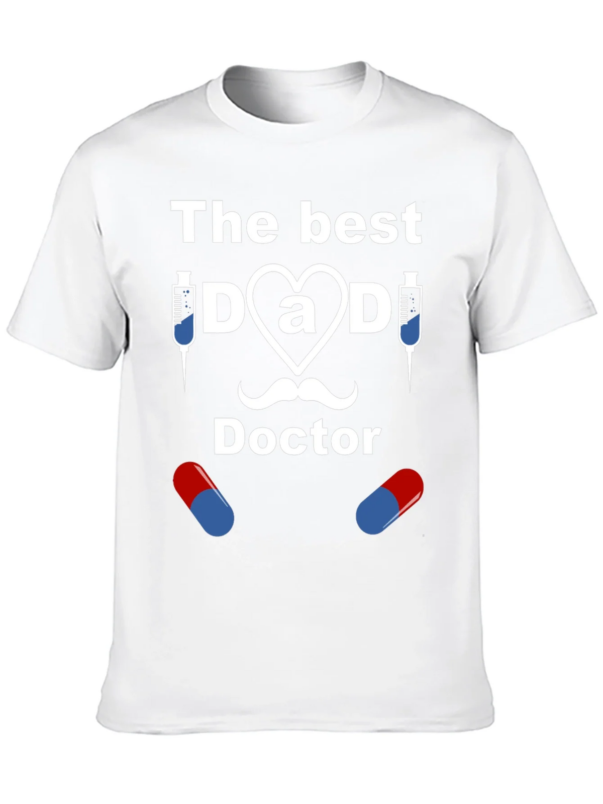 The Best Dad Doctor Graphic T-Shirt product image 9