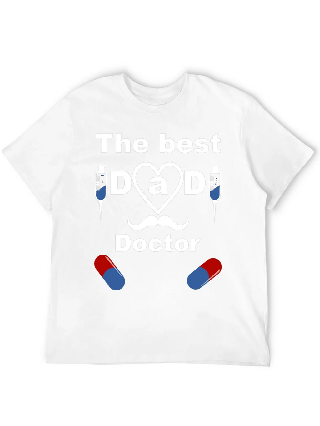 The Best Dad Doctor Graphic T-Shirt product image 11