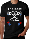 The Best Dad Doctor Graphic T-Shirt product image 1