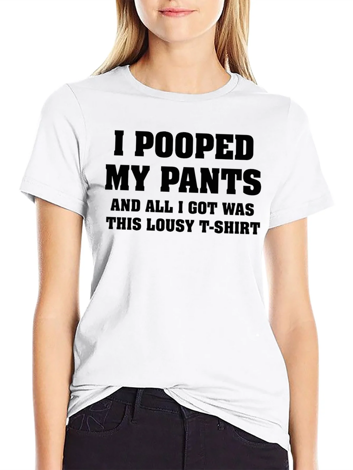 I Pooped My Pants T-Shirt - Funny Novelty Tee product image 8