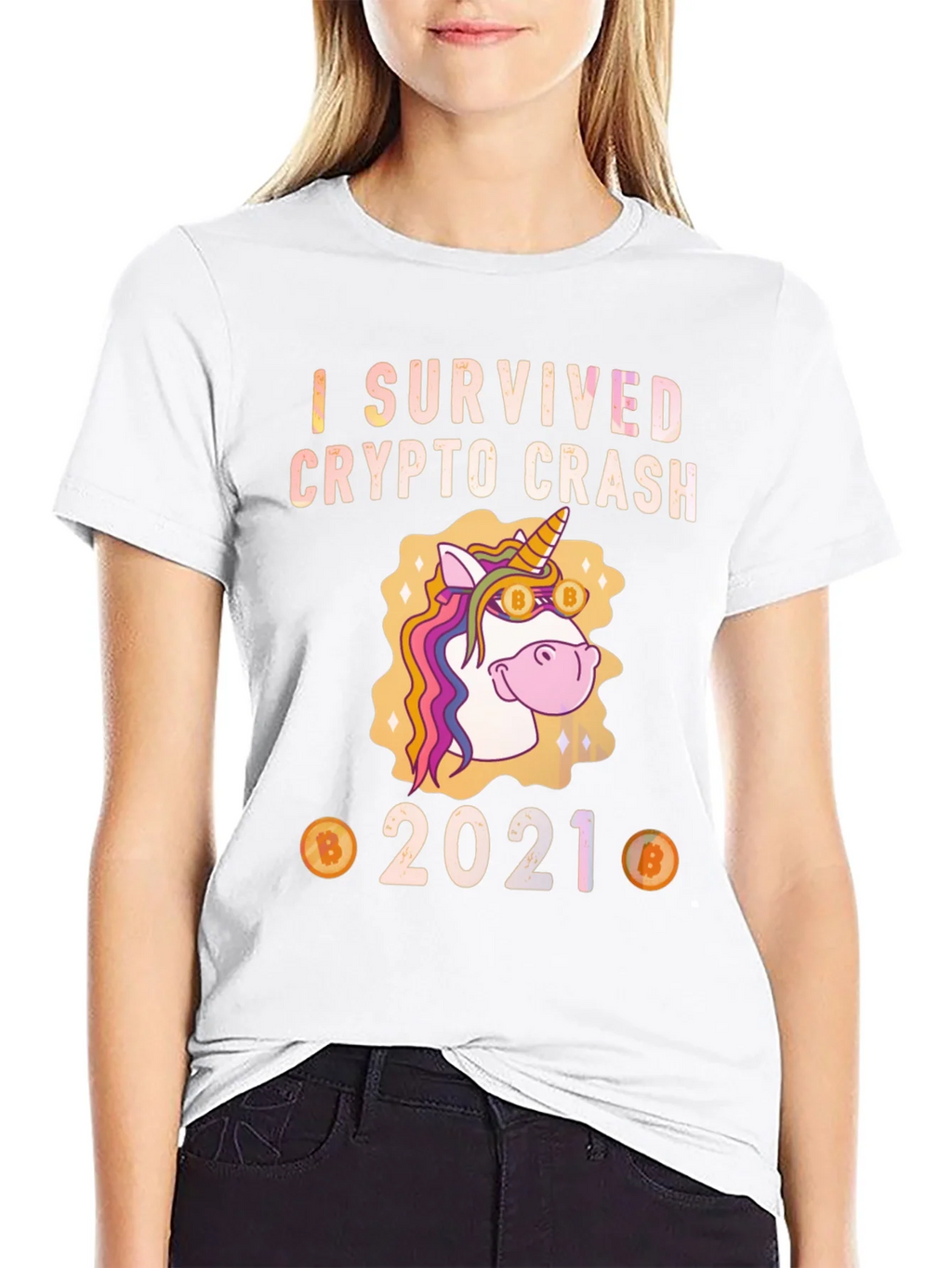 Crypto Crash Survivor 2021 T-Shirt product image 8
