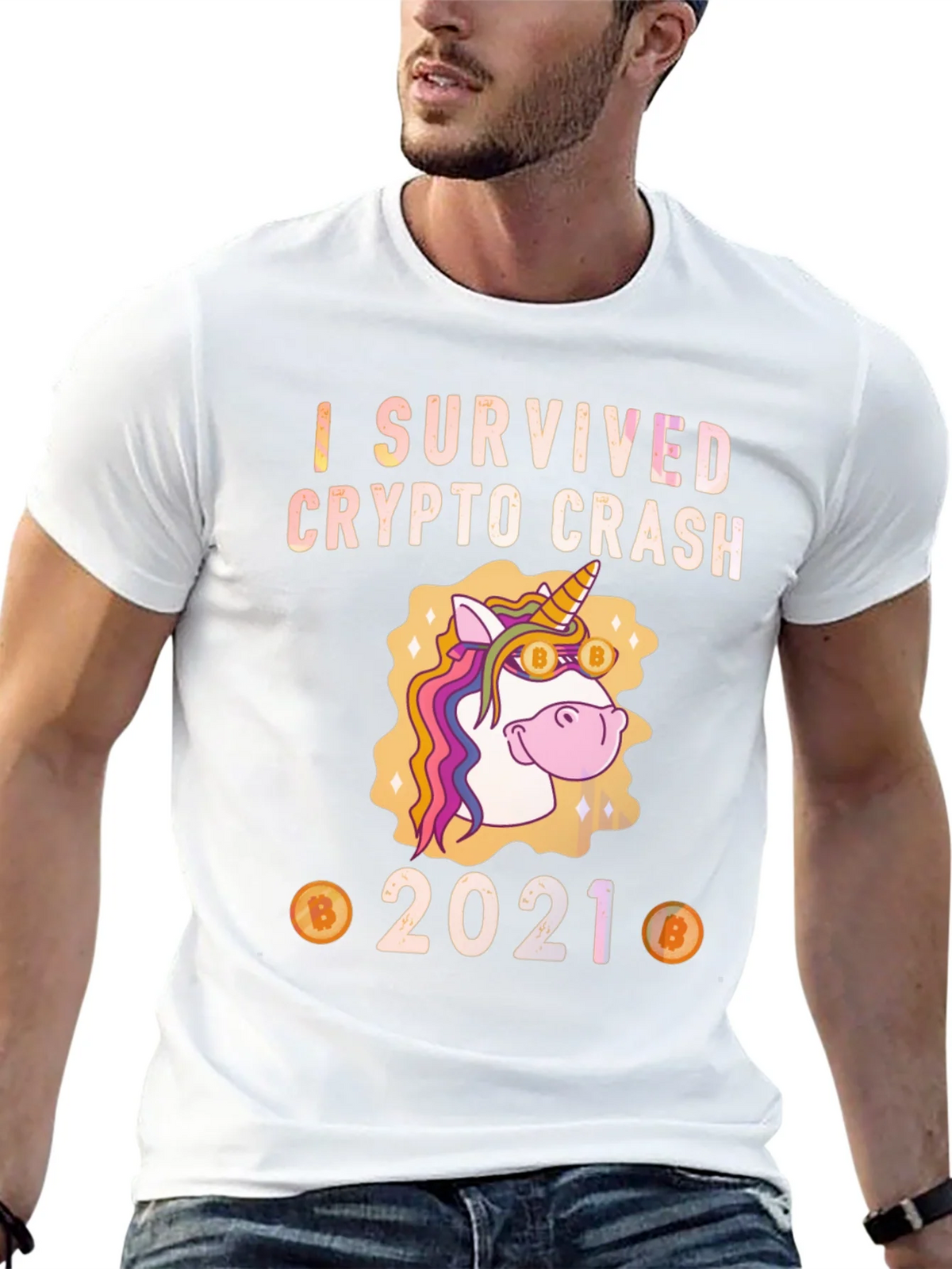 Crypto Crash Survivor 2021 T-Shirt product image 12