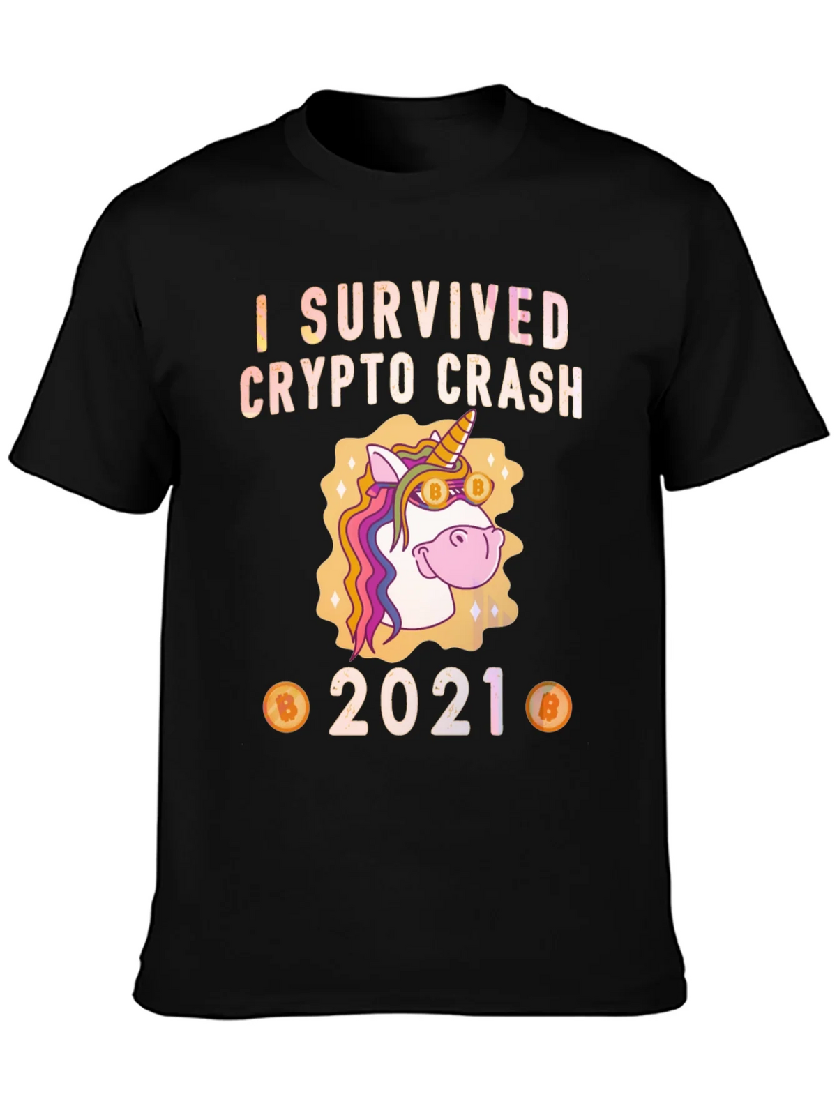 Crypto Crash Survivor 2021 T-Shirt product image 3