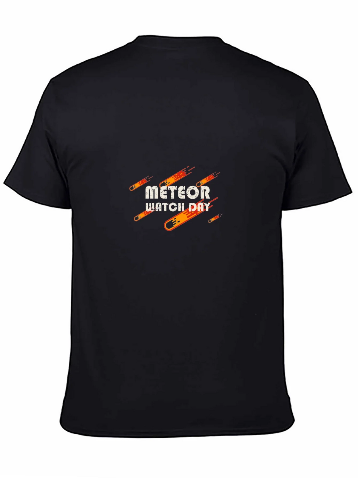 Meteor Watch Day Black T-Shirt product image 4