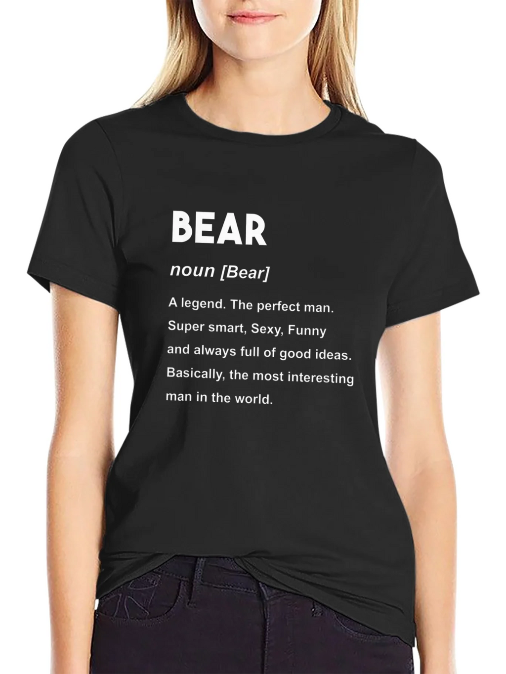 Bear Definition T-Shirt - Perfect Man Legend Funny Smart product image 2