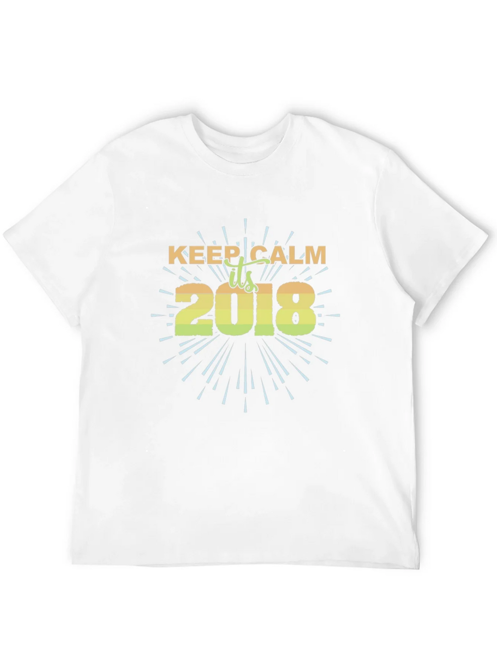 Keep Calm 2018 Black T-Shirt product image 11