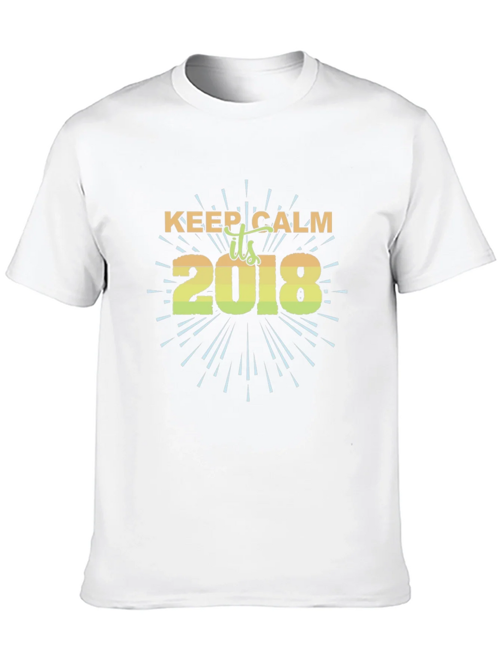 Keep Calm 2018 Black T-Shirt product image 9