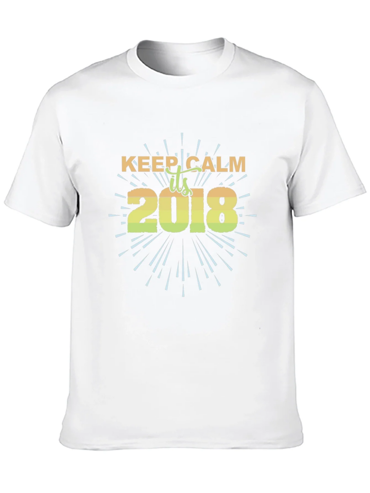 Keep Calm 2018 Black T-Shirt product image 9