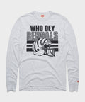 Cincinnati Bengals White Bengal Long Sleeve Tee product image 1