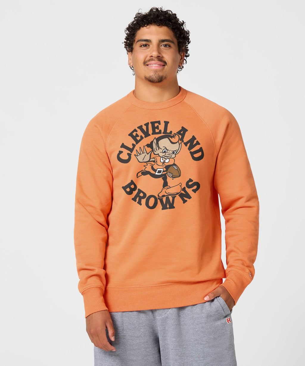 Cleveland Browns Brownie Stiff Arm Crewneck product image 3
