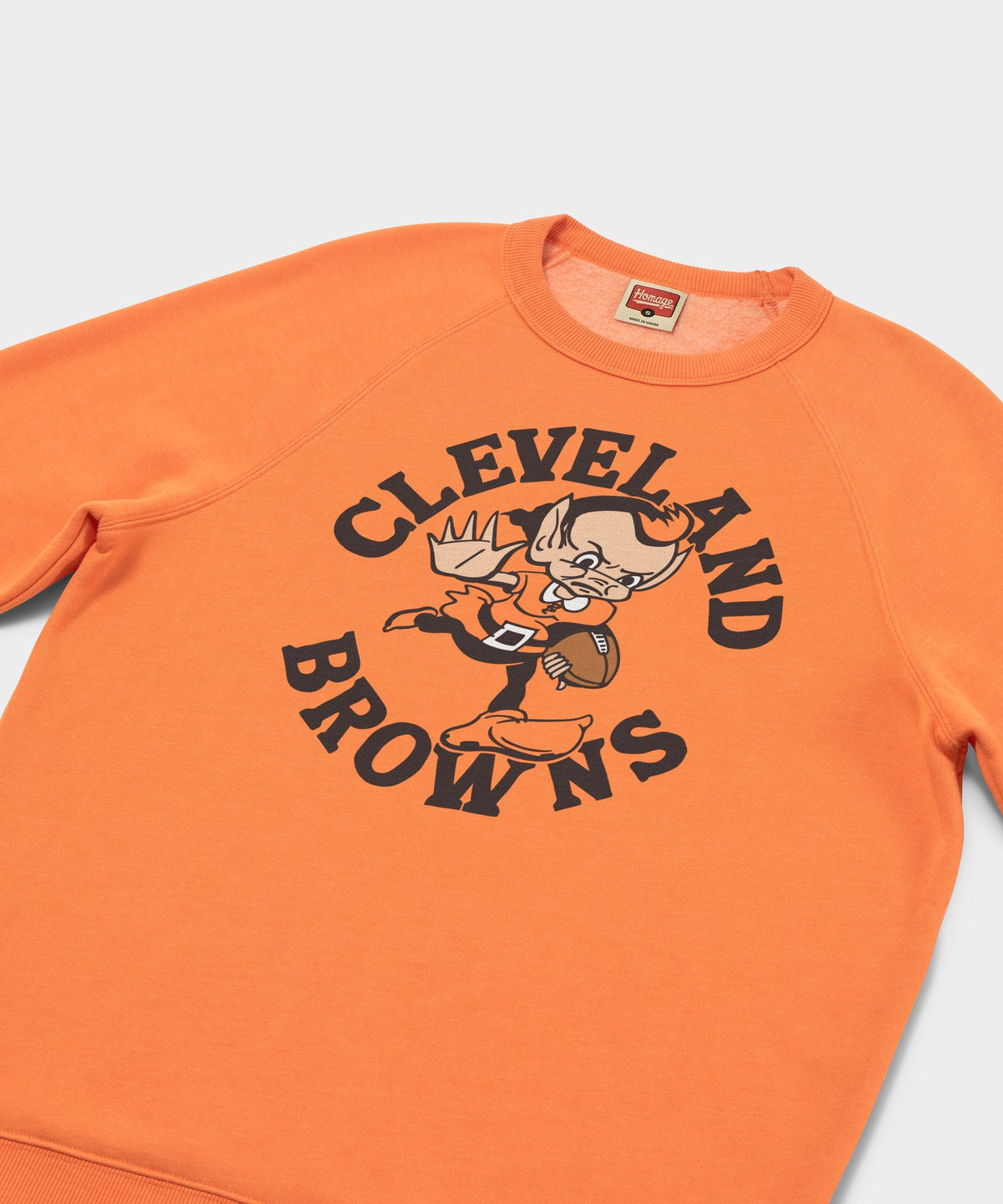 Cleveland Browns Brownie Stiff Arm Crewneck product image 2