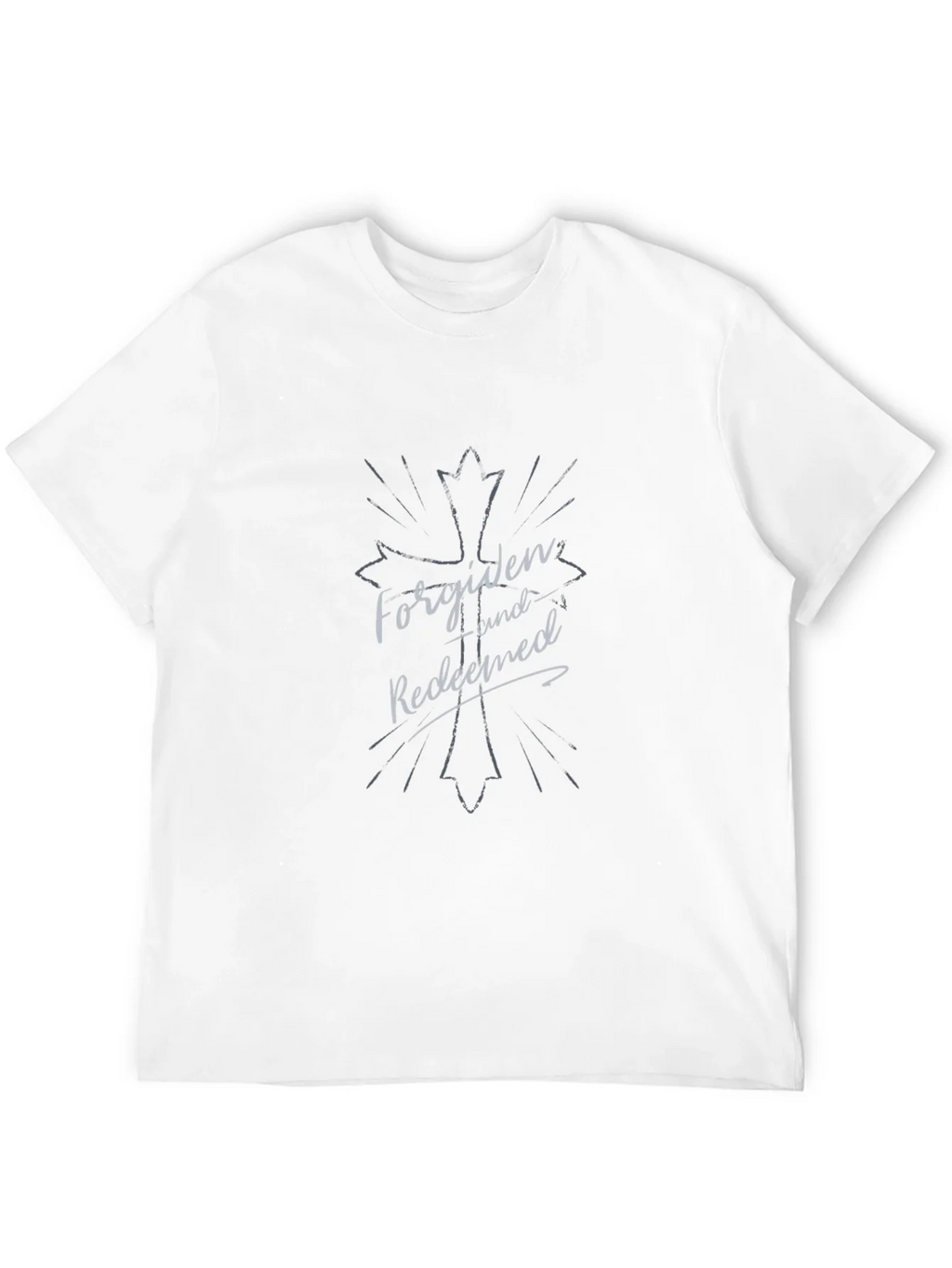Forgiven and Redeemed Graphic Tee - Christian Apparel product image 11