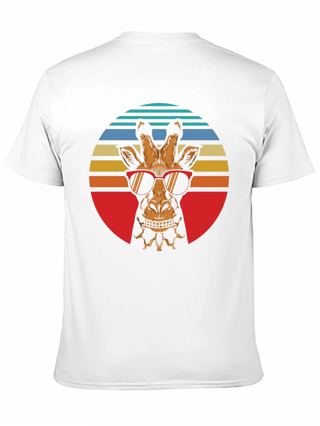 Cool Giraffe Retro Graphic Tee product image 10