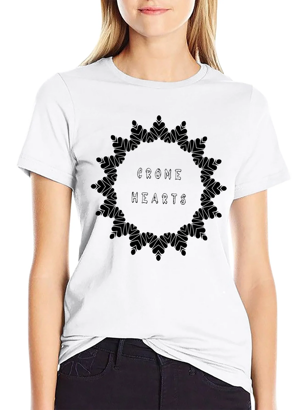 Crome Hearts Graphic Print Black T-Shirt product image 8