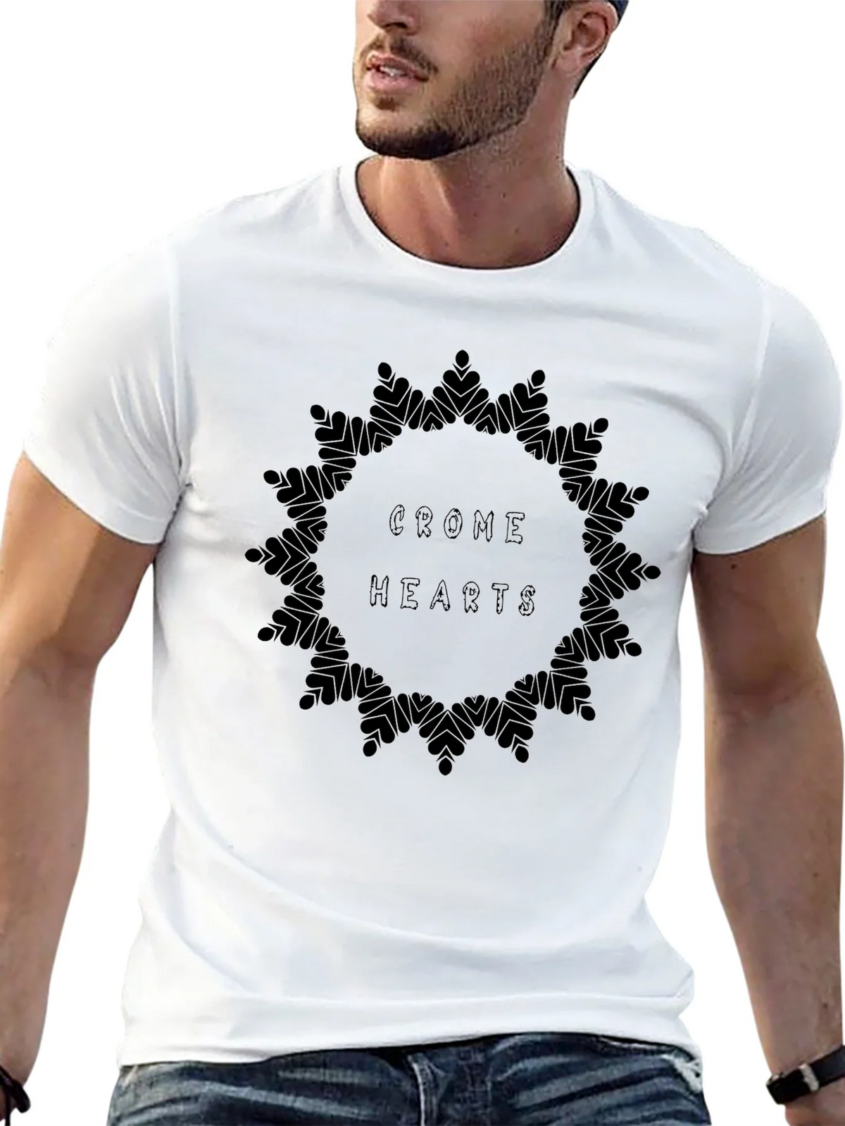 Crome Hearts Graphic Print Black T-Shirt product image 12