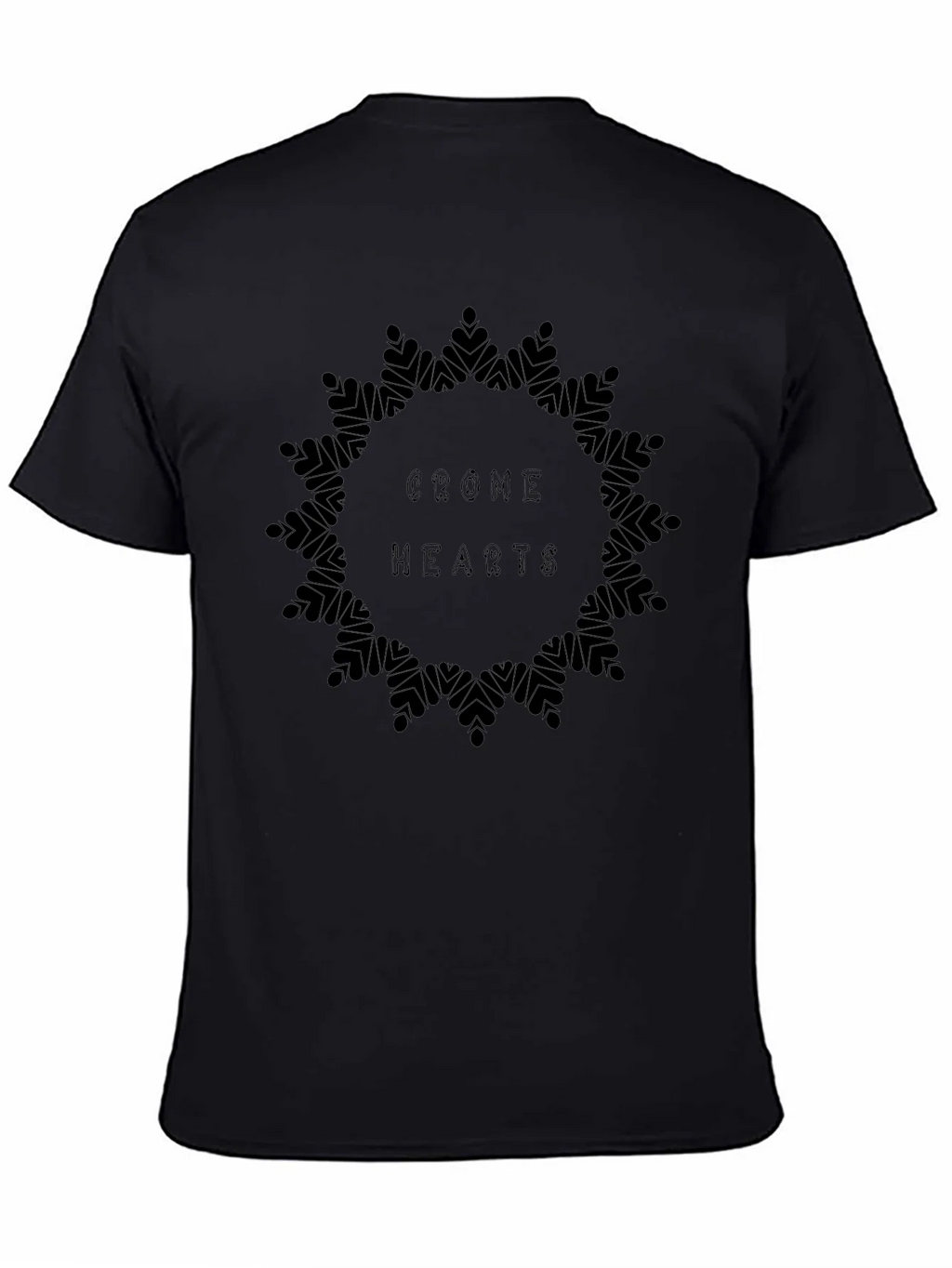 Crome Hearts Graphic Print Black T-Shirt product image 4