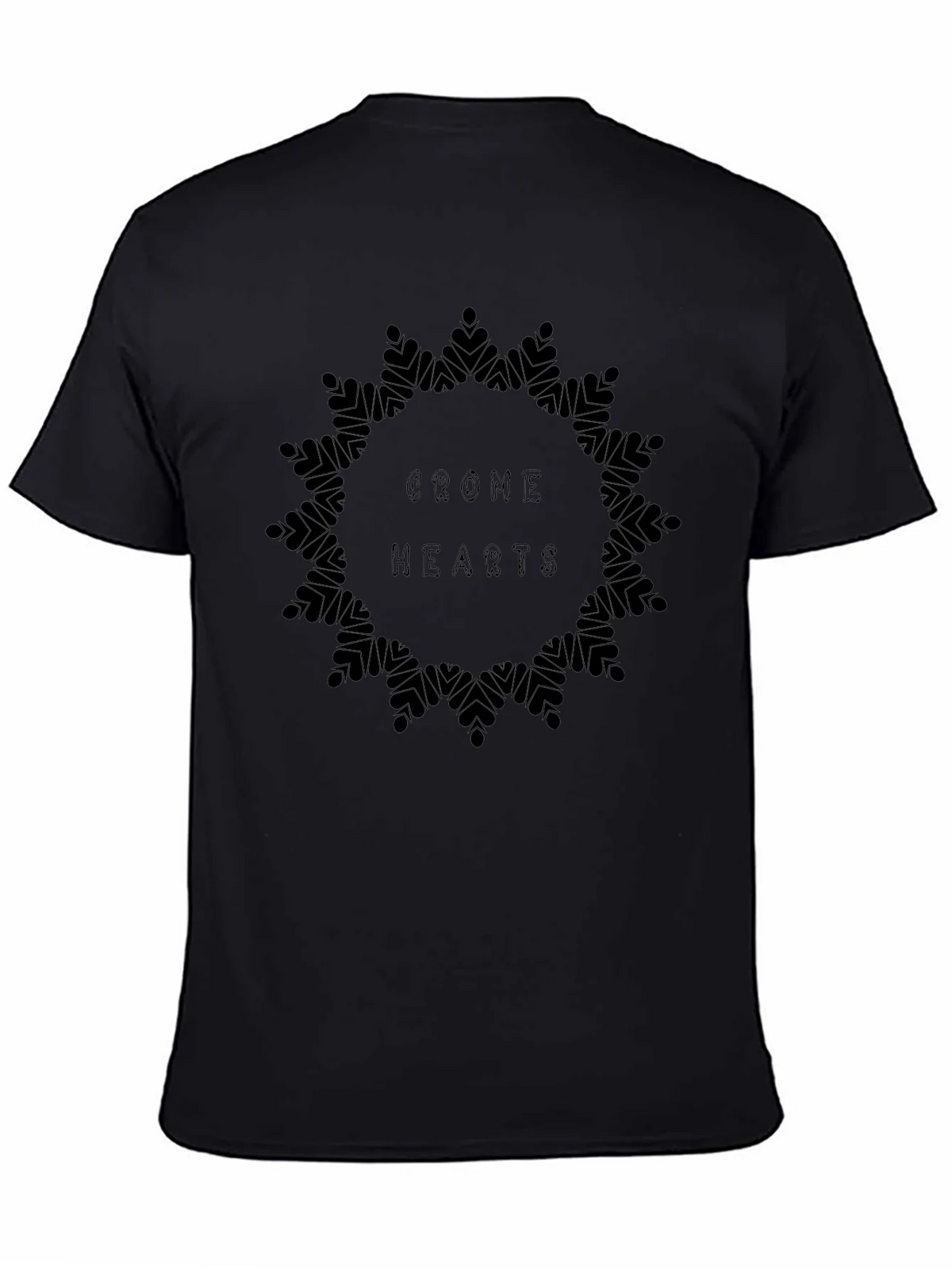 Crome Hearts Graphic Print Black T-Shirt product image 4