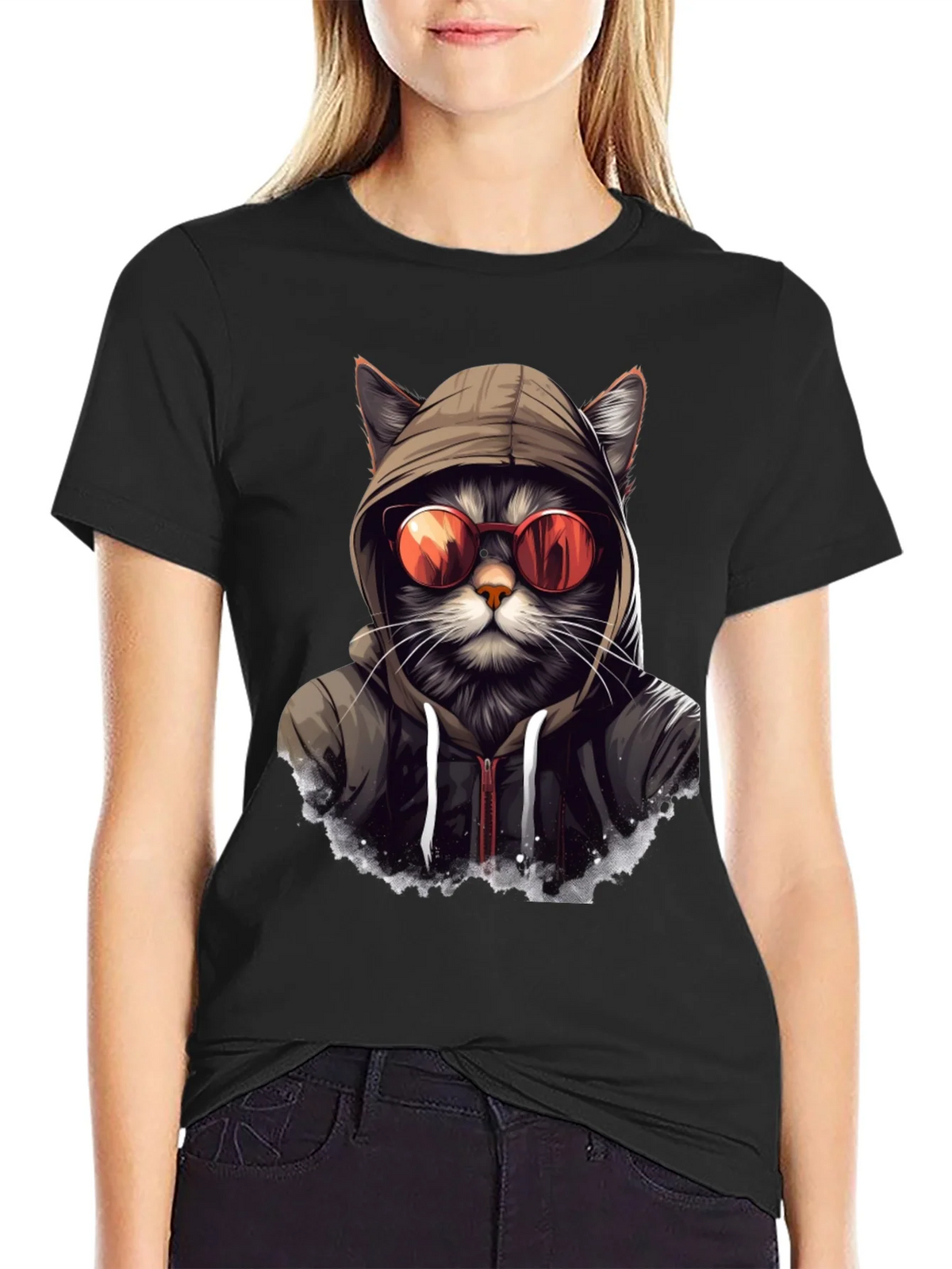 Cool Cat Hoodie T-Shirt product image 2