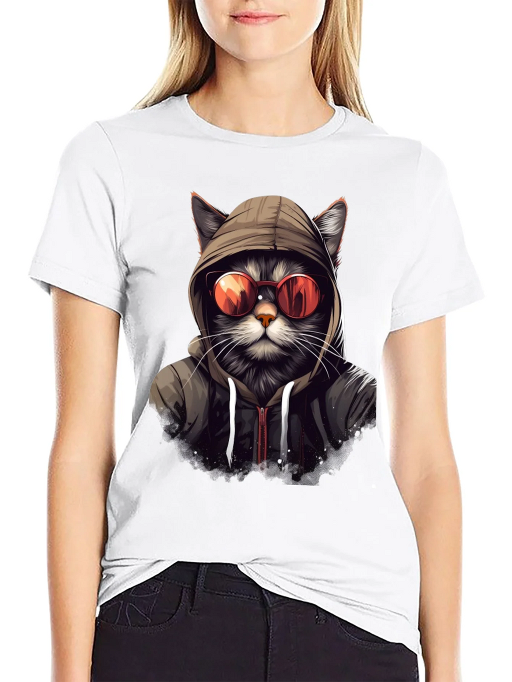Cool Cat Hoodie T-Shirt product image 8