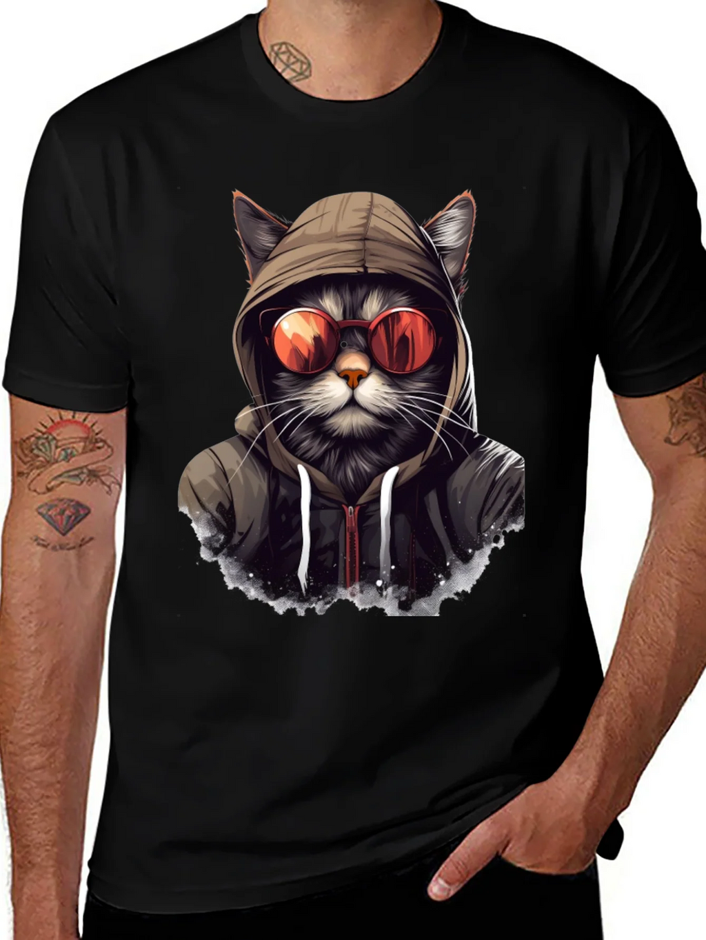 Cool Cat Hoodie T-Shirt product image 1