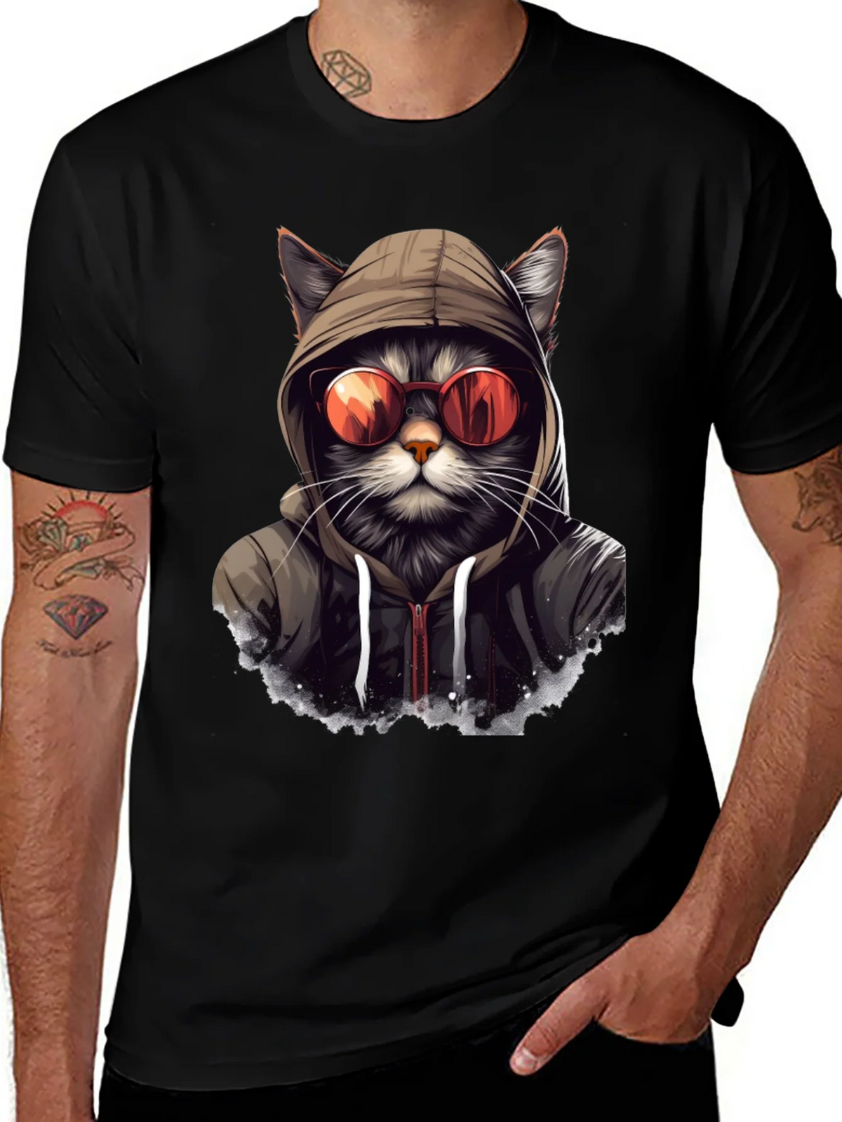 Cool Cat Hoodie T-Shirt product image 1