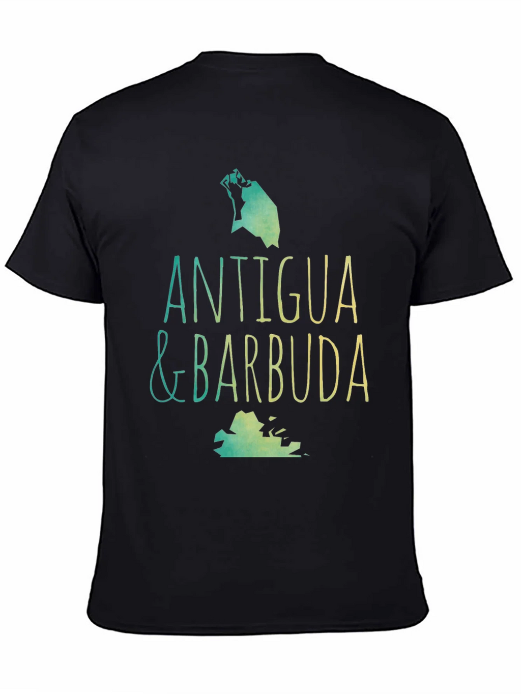 Antigua & Barbuda T-Shirt - Island Map Souvenir product image 4