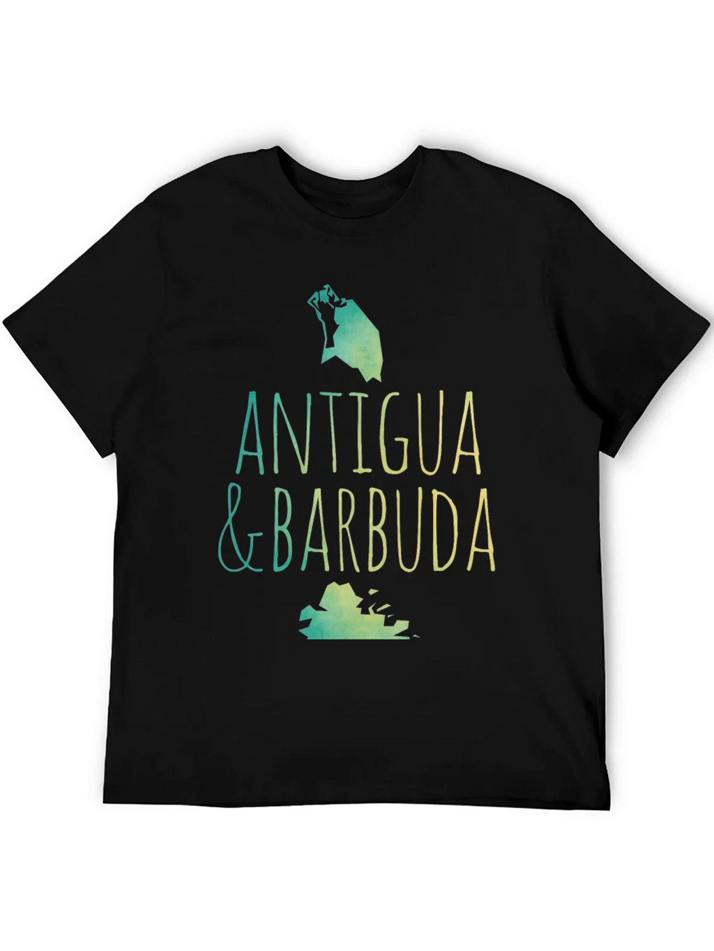Antigua & Barbuda T-Shirt - Island Map Souvenir product image 5