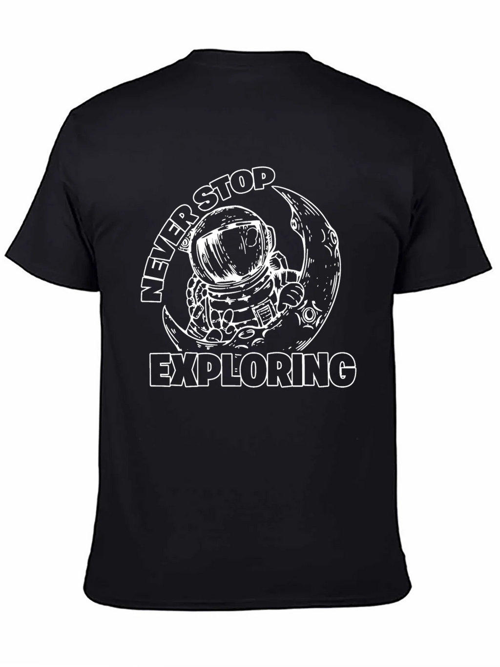 Never Stop Exploring Astronaut T-Shirt product image 4
