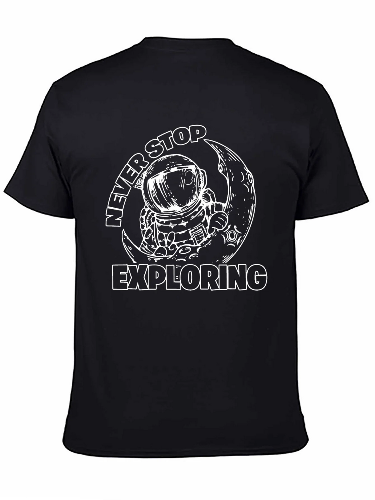 Never Stop Exploring Astronaut T-Shirt product image 4