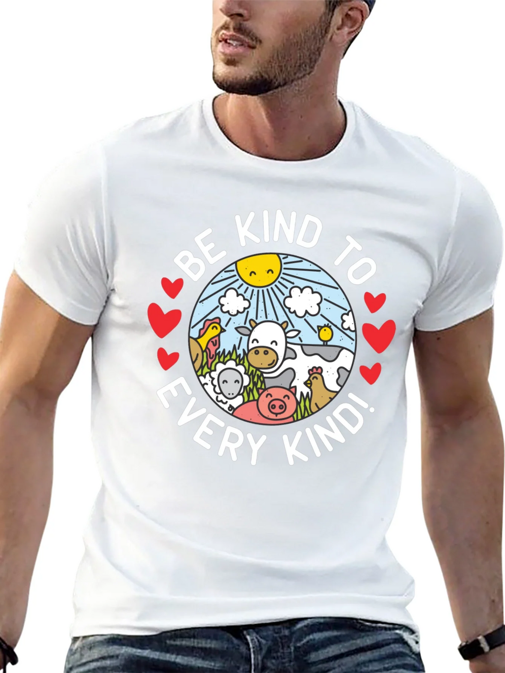 Be Kind T-Shirt - Vegan Graphic Tee product image 12