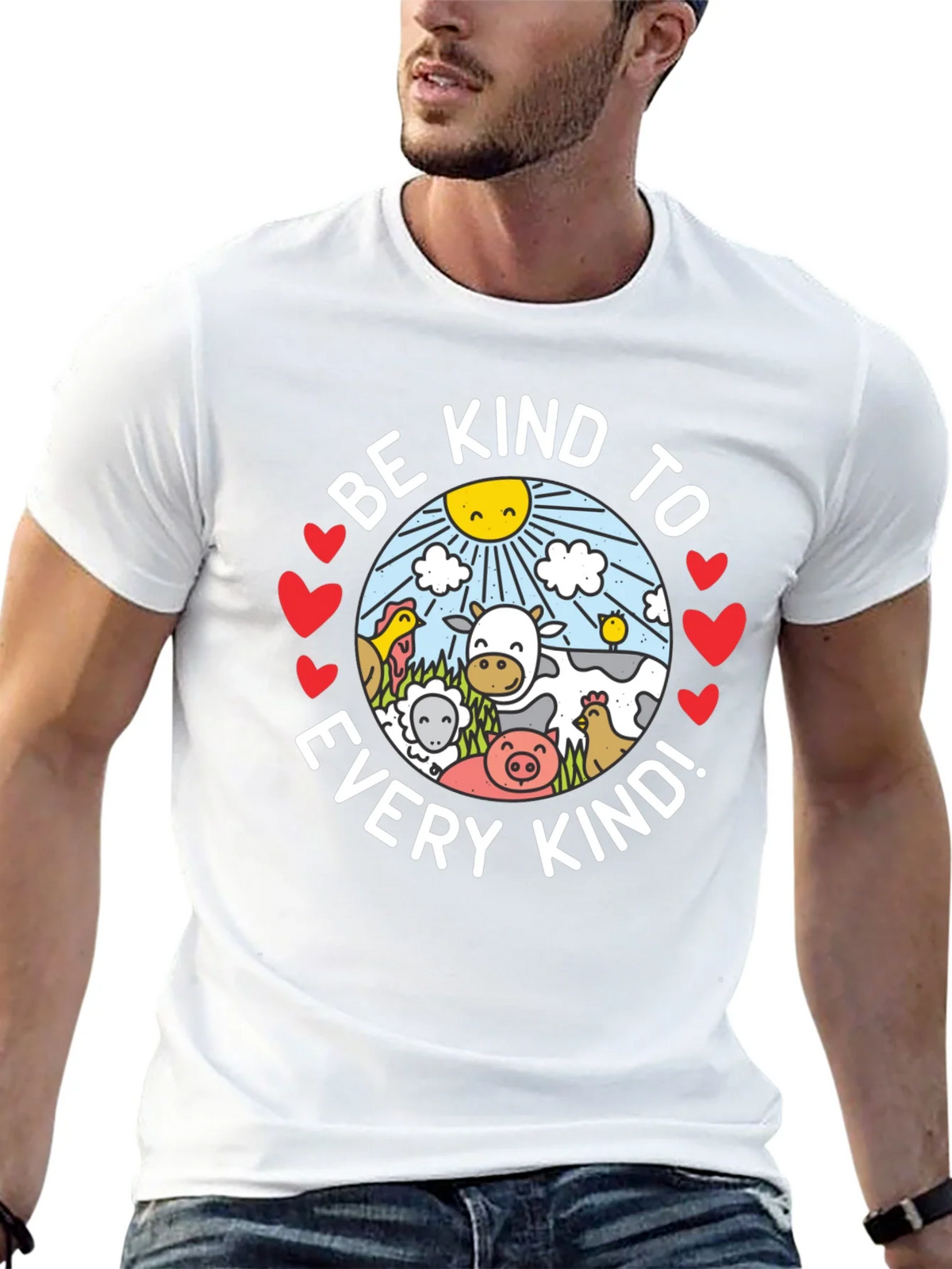 Be Kind T-Shirt - Vegan Graphic Tee product image 12
