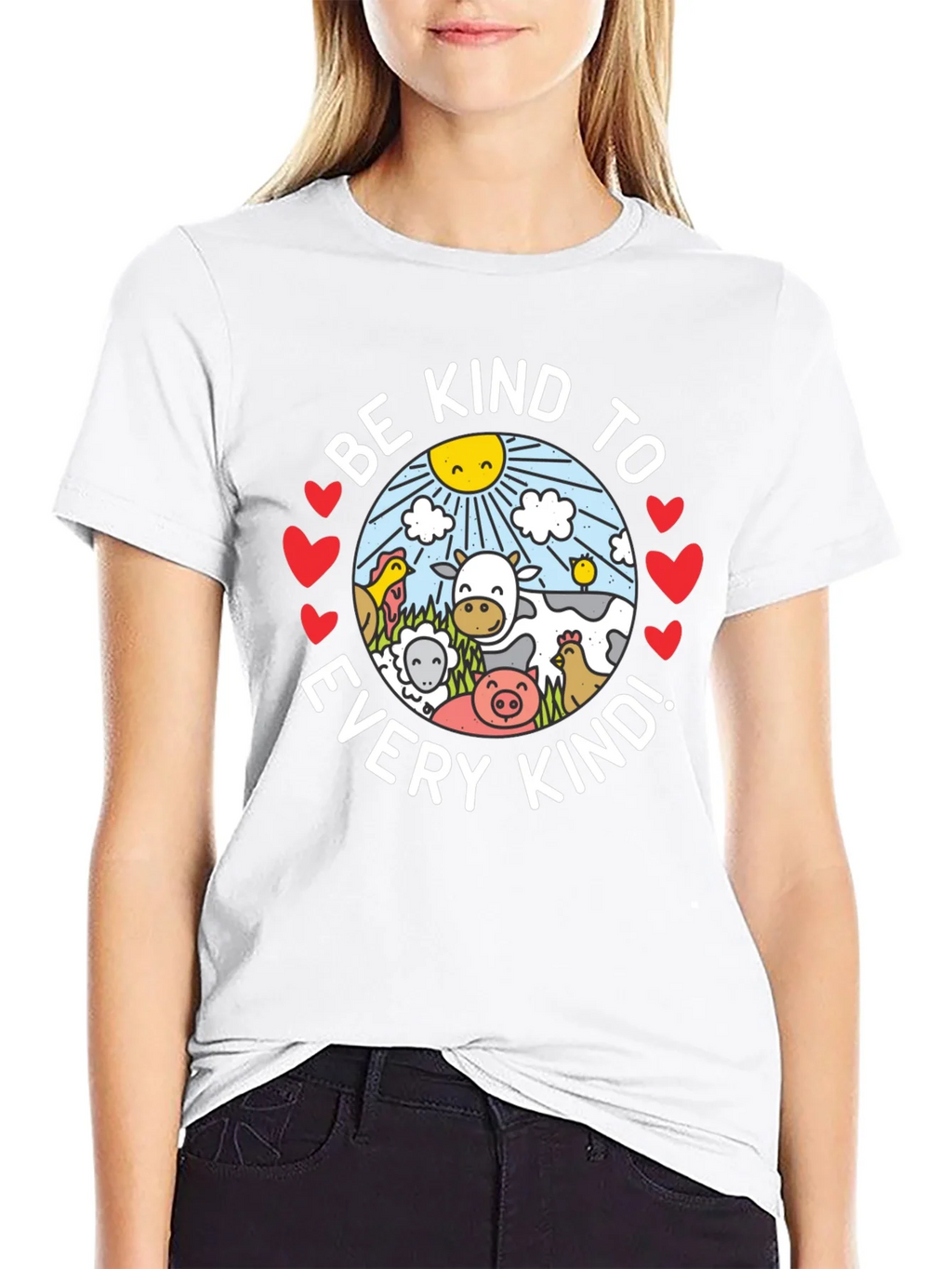 Be Kind T-Shirt - Vegan Graphic Tee product image 8